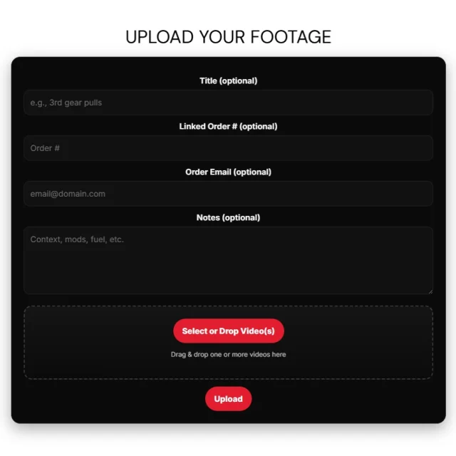 Hey team! Just a heads up - our footage uploader's been down for a bit! If you've got videos of our tunes from the past few weeks, we'd love it if you could re-upload them via the link in our bio!